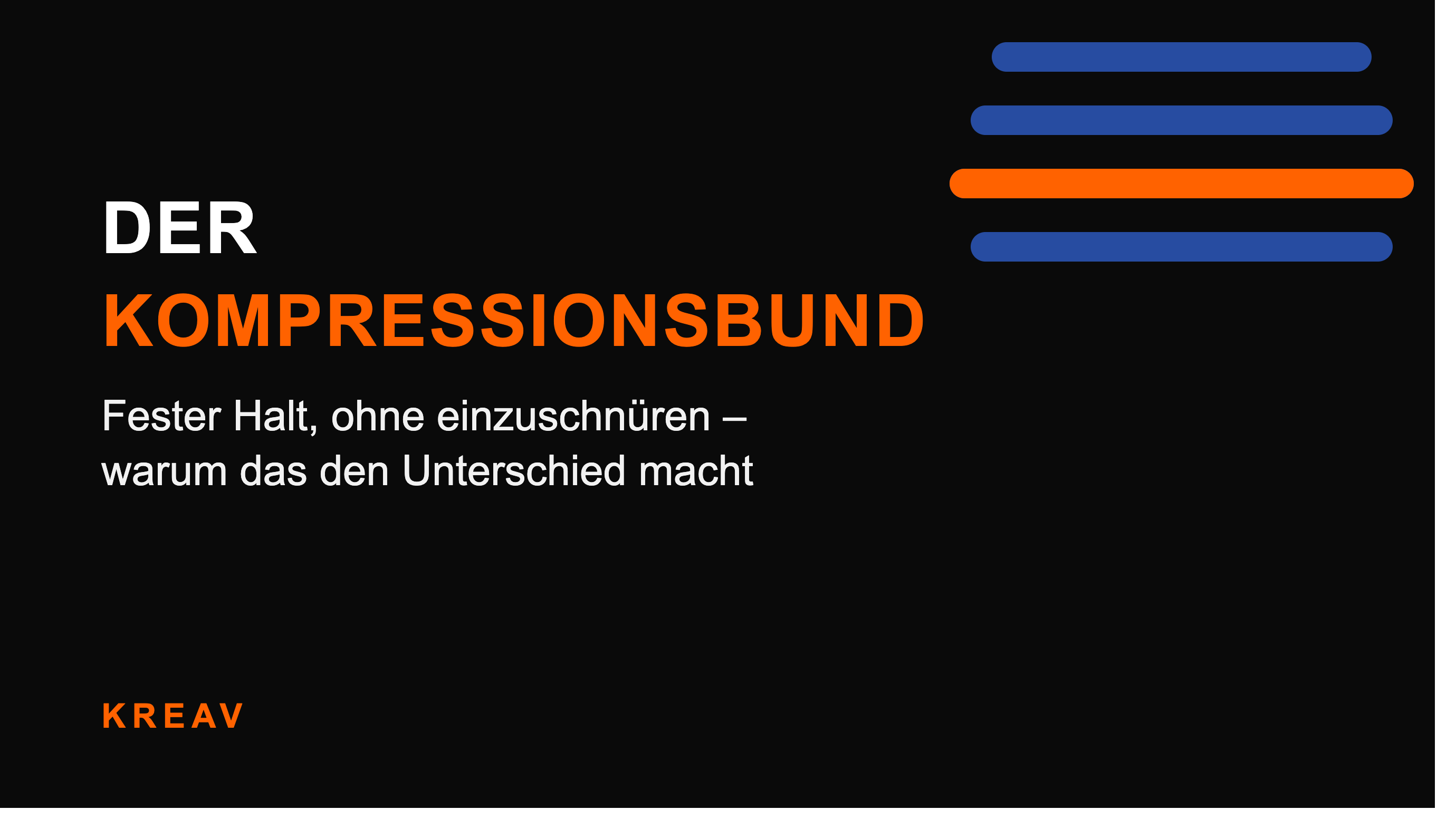 Kompressionsbund bei Sportsocken – Funktion & Vorteile erklärt | KREAV
